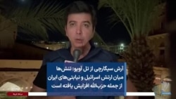 آرش سیگارچی از تل آویو: تنش‌ها میان ارتش اسرائیل و نیابتی‌های ایران از جمله حزب‌الله افزایش یافته است
