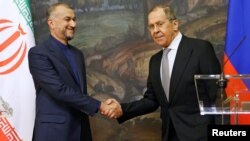 دیدار وزرای امور خارجه روسیه و جمهوری اسلامی ایران