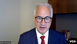 마크 케네디 미 윌슨센터 ‘와바 전략 경쟁 연구소’ 소장이 6일 VOA 조은정 기자와 화상으로 인터뷰했다.