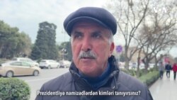 Sorğu: Prezidentliyə namizədlərdən kimləri tanıyırsınız?