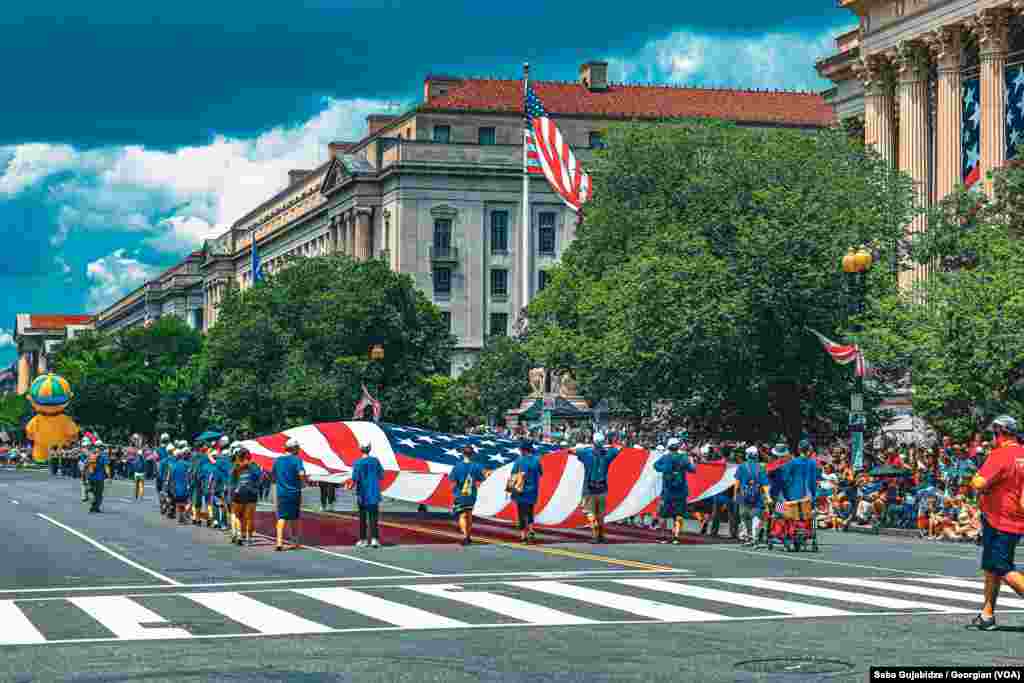 USA Independence Day Parade in Washington, D.C