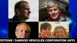 Kombinovana fotografija putnika pomornice Titan. S leva na desno - Hamiš Harding (Foto: Dirty Dozen Productions), Stokton Raš (Foto: OceanGate Expeditions), Pol-Anri Naržole, Sulejman Davud i Šahzada Dajvud, potpredsednik konglometrata Engro u Karačiju.