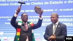 UMongameli Emmerson Mnangagwa ngumgcinisihlalo womanyano weSADC 