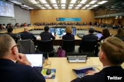 Sidang Pleno FATF ke-4 di bawah Kepresidenan Singapura. (Twitter/Berita FATF)