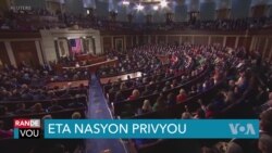 Biden Pare pou Pwononse Diskou sou Eta Nasyon an 