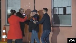 Shqiptaro-amerikani Agron Nezaj, duke dalë nga Prokuroria e Posaçme