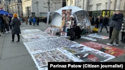 تحصن علیه اعدام در میدان ترافالگار لندن