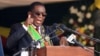 FILE - UMongameli Emmerson Mnangagwa, Harare, Zimbabwe, Sept. 4, 2023. 