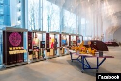 Crick Institute, London, menggelar pameran "Hello Brain!" yang berlangsung sepanjang tahun 2024, mengeksplorasi penelitian ilmu saraf dari masa lalu hingga saat ini. (Foto: Fiona Hanson/TheFrancisCrickInstitute)