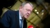 Denmark's Foreign Minister Lars Lokke Rasmussen speaks with the media as he arrives for a meeting of EU foreign ministers at the European Council building in Brussels, March 20, 2023.