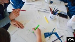 Učenici rade matematiku