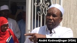 Mahamat Zen Bada secrétaire général du MPS, au Tchad, le 29 janvier 2019. (VOA/André Kodmadjingar)