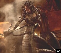 Medusa from a scene in “Clash of the Titans”