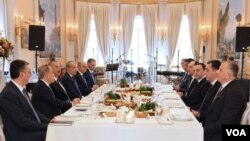 აზერბაიჯანის პრეზიდენტისა და საქართველოს მთავრობის შეხვედრა საქართველოში