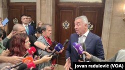 Predsednik Crne Gore Milo Đukanović u Skupštini Crne Gore