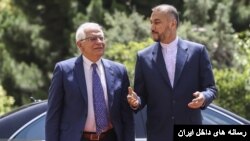 امیرعبداللهیان و بورل- آرشیو