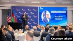 Azərbaycanda Amerika Ticarət Palatasında görüş (Rəsmi foto)
