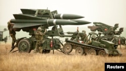 HAWK PIP III R ground-to-air missile launch pad