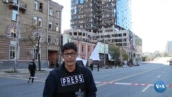 Kiyev raketa zarbalari ostida