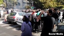 تجمع کادر درمان و اعضای سازمان نظام پزشکی (۴ آبان ۱‍۴۰۱) 