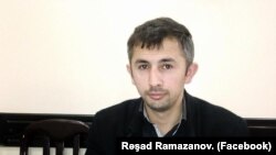 Rəşad Ramazanov. Foto Rəşad Ramazanovun Facebook səhifəsindən alınıb. 