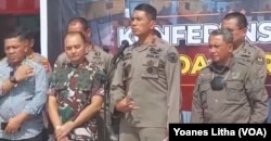 Kapolda Sulawesi Tengah, Irjen Pol Rudy Sufahriadi saat memberikan keterangan pers di Pos Komando Taktis Satgas Madago Raya di Poso, Sulawesi Tengah, Jumat (30/9), dalam tangkapan layar.