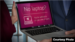 Qatar Airways is offering free loaner laptops to its business class passengers in the wake of a US ban on certain electronic devices. (Qatar Airways)