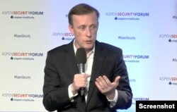 제이크 설리번 백악관 국가안보보좌관이 아스펜 안보포럼에 참석했다.