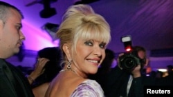 Ivana Trump a bukin ranar haihuwar ta, Mayu 24, 2006