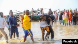 Gawarwakin Wadanda Suka Rasu A Hatsarin Jirgin Ruwa A Sokoto