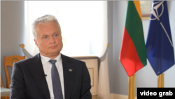 Lithuanian President Gitanas Nauseda discussed the challenges for his country caused by Russia's invasion of Ukraine earlier this year with VOA's Eastern Europe Bureau Chief Myroslava Gongadze on Tuesday in Vilnius. 