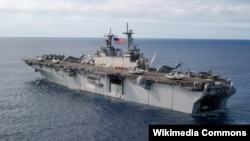 USS Kearsarge, kapal perang amfibi AS (courtesy: US Navy/Wikipedia)