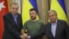Zelenskiy Lvovda Turkiya prezidenti va BMT bosh kotibi bilan uchrashdi