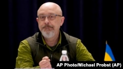 올렉시 레즈니코우 우크라이나 국방부 장관 (자료사진)