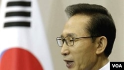 Presiden Korea Selatan Lee Myung Bak (foto: dok) menyerukan kepada Korea Utara untuk menyukseskan dialog militer tingkat tinggi antarkedua Korea.