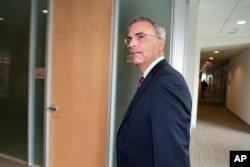 Donald Trump's White House counsel Pat Cipollone has been subpoenaed by a federal grand jury investigating efforts to overturn the 2020 election, according to several media reports.