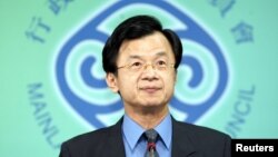 추타이싼 타이완 대륙위원회 주임위원 (자료사진)