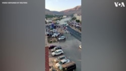 រថយន្ដ​មួយ​គ្រឿង​បើក​ចូល​ហ្វូង​មនុស្ស​នៅ​តួកគី 