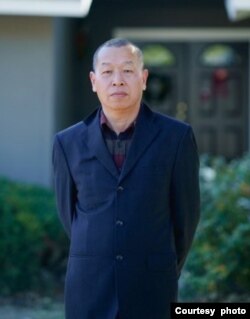 位于美国洛杉矶的前中共海军司令部中校参谋姚诚 (照片提供: 姚诚)