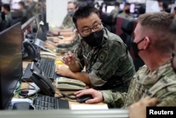 24일 을지프리덤실드(UFS) 미한 연합훈련이 열리고 있다.