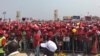 Comício o MPLA em Benguela, Angola, 18 Agosto 2022