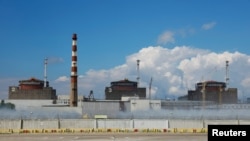 우크라이나 남부 자포리자에 있는 원전 단지 전경 (자료사진)