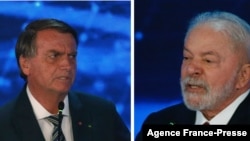자이르 보우소나루(사진 왼쪽) 브라질 대통령과 루이스 이나시오 룰라 다 시우바 전 대통령 (자료사진)