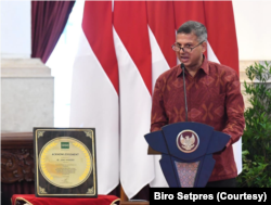 Perwakilan FAO untuk Indonesia dan Timor Leste Rajendra mengatakan capaian Indonesia dalam meraih swasembada beras cukup membanggakan di tengah situasi ancaman krisis pangan global. (Foto: Setpres RI)