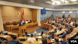ARHIVA - Sednica Skupštine Crne Gore
