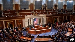 President Joe Biden delivers his State of the Union address to a joint session of Congress at the Capitol, March 1, 2022, in Washington.