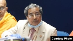 অধ্যাপক হীরেন্দ্র নাথ বিশ্বাস- সভাপতি- বাংলাদেশ জাতীয় হিন্দু সমাজ সংস্কার সমিতি।