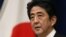 Japan's new Prime Minister Shinzo Abe attends a news conference at his official residence in Tokyo, December 26, 2012.