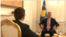 Kosovo's president, Hashim Thaci, gives an exclusive interview to VOA's Albanian service, April, 15, 2016.