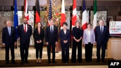 وزیران خارجهٔ گروه جی-۷ یا هفت اقتصادی برتر جهان توکیو، پایتخت جاپان، با هم ملاقات کردند